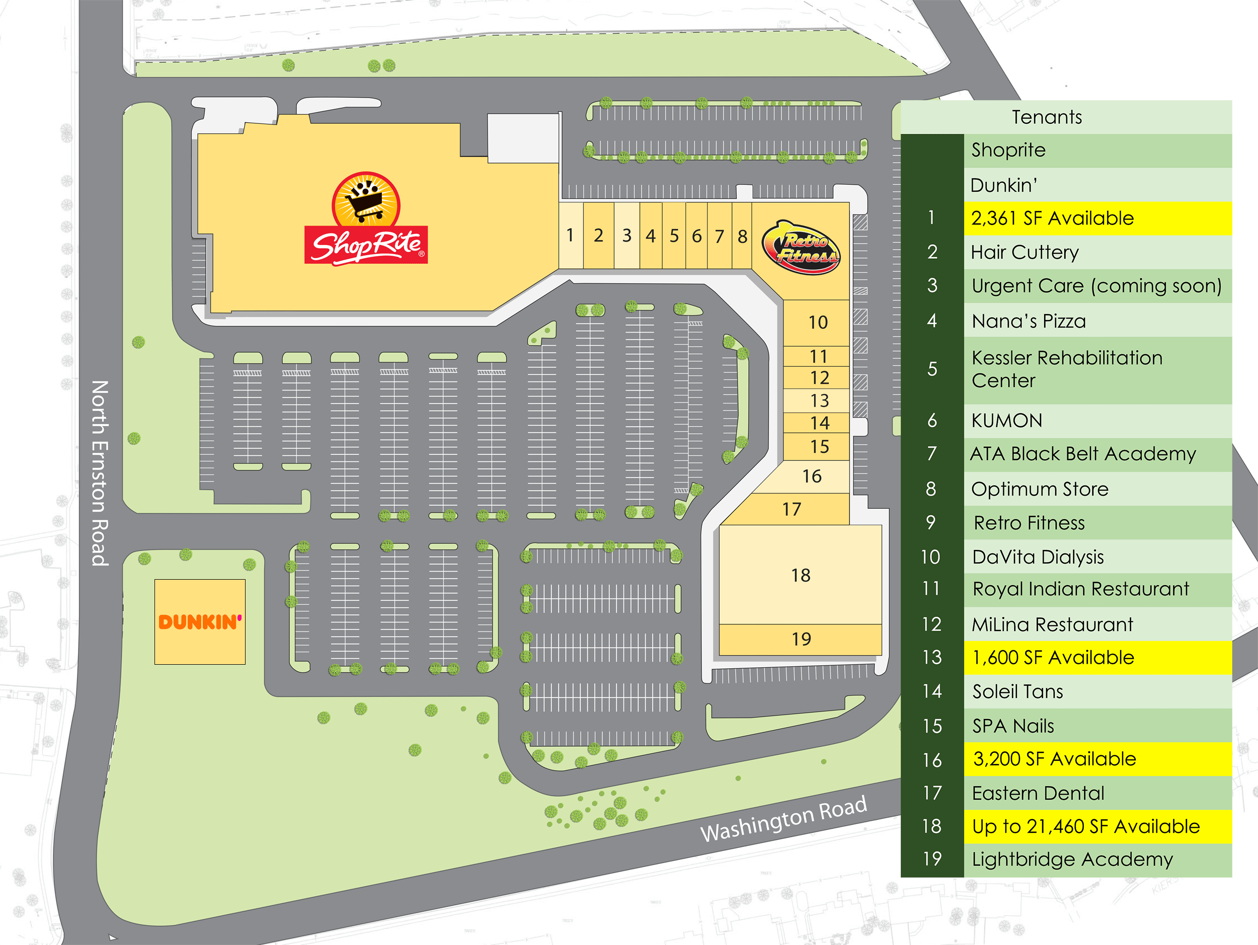 Site Plan Garden Commercial Properties